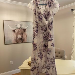 Vintage floral dress